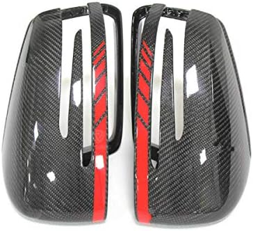 Carbon Fiber Rear View Mirror Cover for Mercedes, Car Exterior Mirror Cap for Mercedes Benz W204 W207 W212 W176 W218 W221, Carbon Fiber Rearview Mirror Cover for Mercedes Benz A C CLS E CLA Class
