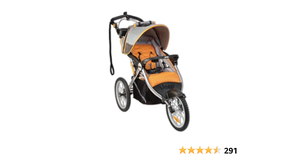 jeep stroller orange