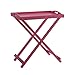 Convenience Concepts Designs2Go Folding Tray Table, Pink