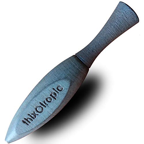 Thixotropic Designer Weighted Ballpoint Pen with Artisan Applied Bronze Patina