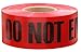 Empire Level 11-081 Barricade DANGER-DO NOT ENTER Tape, Red with Black Ink, 1000-Feet by 3-Inch