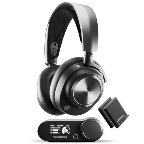SteelSeries Arctis Nova Pro Wireless Xbox Headset - Gaming Headset Wireless - Unbegrenzte Akkulaufzeit; 2-Akku-System - Active Noise Cancellation - Cl