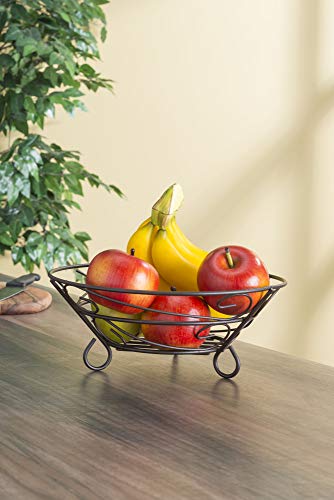 Home Basics Scroll Collection Fruit Basket