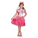 Disguise 83316L Pinkie Pie Classic Costume, Small (4-6x)