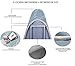 Balffor Standard Ironing Board Cover Bundle 6 Items: 1 Extra Thick Felt Pad, Heat Resistant, and Scorch Resistant Cover [15