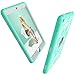 iPad 5th/6th Generation Case, Hocase Heavy Duty Shock Absorbent Rubber+Hard Plastic Dual Layer Protective Case w/Mandala Floral Print and Kickstand for iPad 9.7 2018/2017 - Mint Green/Gray