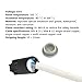 ATPWONZ 30pcs Waterproof Twist Connectors Grease Outdoor Seal Elect Wire Nuts Electrical Wire Connector Black/White