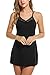 Avidlove Women Sexy Lingerie Back Cross Babydoll Halter Nightwear Flawless Chemise