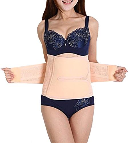 YK Care® Breathable Elastic Postpartum Postnatal Recoery Support Girdle Belt Post Pregnancy Belly Waist slimming shaper Wrapper Band Abdomen Abdominal Binder for Women and Maternity