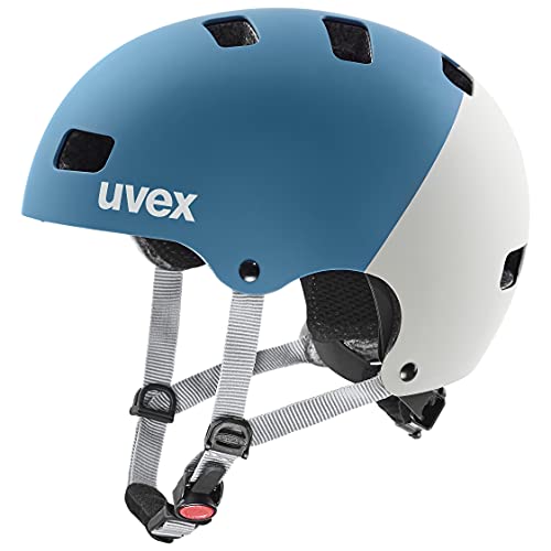uvex Kid 3 cc Kinderfahrradhelm, Dark Cyan - Rhino matt, 51-55 cm