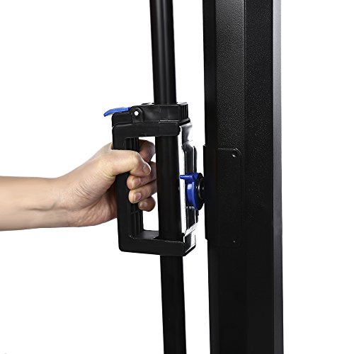 120 Inch Projector Screen Stand Joyheo Portable Tabletop HD 4:3 Foldable Tripod Indoor Outdoor Projector Screen for Home Cinema Sports Office Education Presentations Entertainment - Thumbnail 4