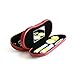 Bissport Glasses cases & Contacts Lens Case Assorted 2 in 1 Travel Kit - Red