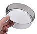 Chuanyue Kitchen Fine Mesh Flour Sifter Professional Round Stainless Steel Flour Sieve with 40 Mesh