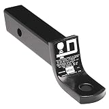 Draw-Tite 40346 9-1/2" Quick-Loading Ball Mount (6000 lbs. GTW, 1" Ball Hole, 4-3/4" Rise, 6" Drop)