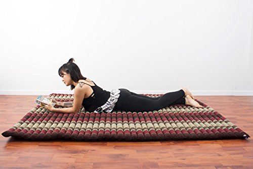 Leewadee Roll Up Thai Mattress Guest Bed Yoga Floor Mat Thai