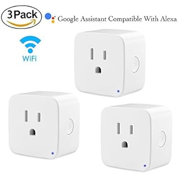 Mini Smart Plug, Compatible With Alexa & Google Home