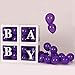 4pcs/Set DIY Transparent Box Latex Balloon Baby Blocks for Boy Girl Baby Shower Wedding Birthday Party Decoration Backdrop