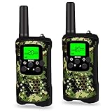 DIMY Toys for 6-12 Year Old Boys, Walkies Talkies for Kids Boys Toys for 3-12 Year Old Boys Boy Gifts Gifts for 3-12 Year Old Girls Birthday Presents Green DJ91