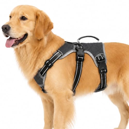 BELPRO Escape Proof Dog Harness L Black