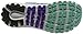 Brooks Womens Glycerin 14 Aruba Blue/Anthracite/Purple Love Running Shoe (8)