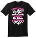 Supporting Admiring Honoring Breast Cancer Support T-Shirt Unisex Black w/ Pink
