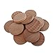 1 Inch Natural Wood Slices Unfinished Round Wood Coins for DIY Arts & Crafts Projects, 120 per Pack.