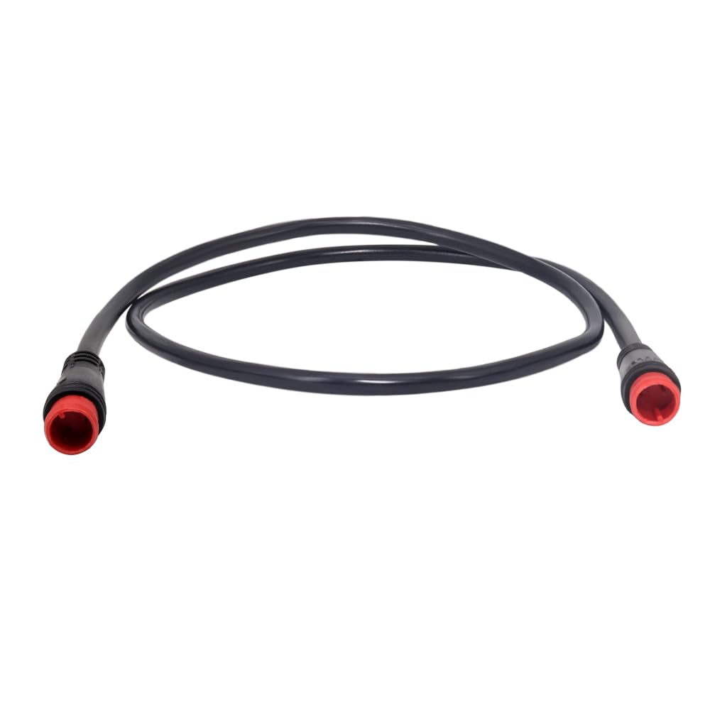 Photo 1 of Onature Male to Male Ebike Extension Cable for Electric Bike Display and Gear Shif Sensor, Julet 2Pin / 3Pin / 5Pin Waterproof Connector to Expand Ebike Light and Twist Throttle