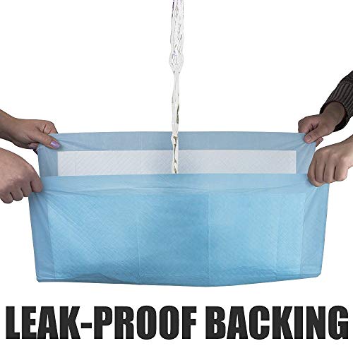 DOG for DOG Super Absorbent Pet Training Pads - 100% Leak Proof - Multi Layer Protection - Tear-Resistant - Scented to Attract Pets - You Buy, We Donate, They Eat!