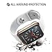 Julk Series 2 42mm Case for Apple Watch Screen Protector, iWatch Overall Protective Case TPU HD Clear Ultra-Thin Cover for Apple Watch Series 2 (42mm)