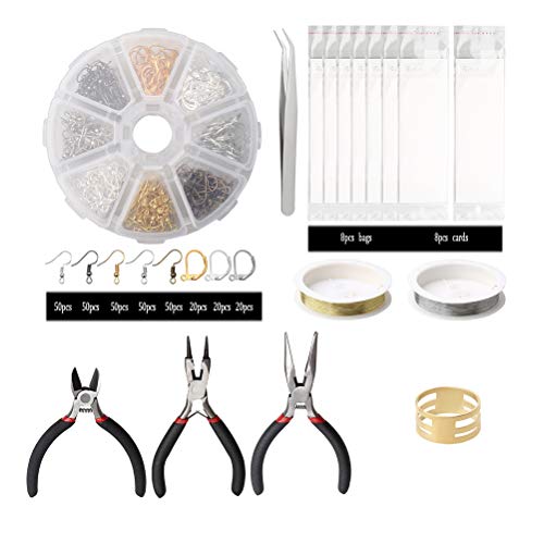 image for WODE Shop 333 Pieces Jewelry Making Supplies Kit, Jewelry Repair DIY A