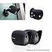 Silicone Skins for Arlo Go (2 pcs black) for Arlo Go Mobile HD Wireless Free Camera Protective Case Cover - for Netgear Arlo Go Smart Security Accessories Silikon Case - For VML4030-200NAS - By Sully