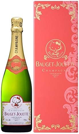 Amazon Co Jp ハローキティ シャンパン ボジェ ジュエット 食品 飲料 お酒