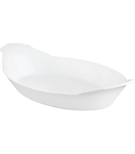 Amazon.com: jinsongdafa 9.5 x 6 Inch Oval Au Gratin Baking Dishes