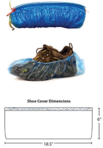Economy, Short Wear, Waterproof Shoe Covers , 825 pairs (case)