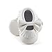 DELEBAO Infant Toddler Baby Soft Sole Tassel Bowknot Moccasinss Crib Shoes (6-12 Months, White)