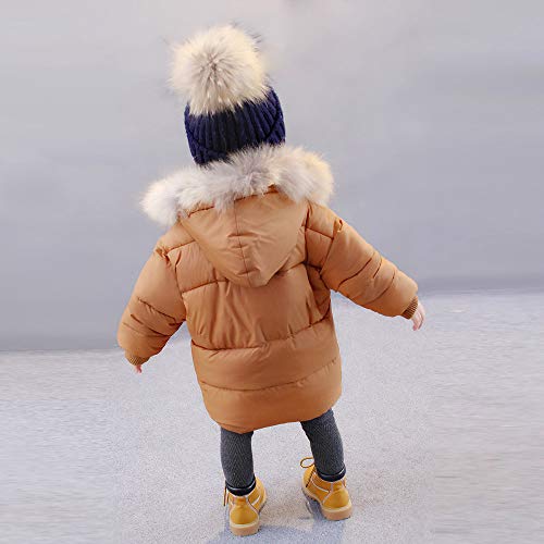 Kids Baby Winter Solid Coat Cloak Jacket,Charberry Thick Warm Hooded Outerwear Clothes