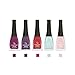 Golden Rose Matte Nail Polish Set of 5, set 03