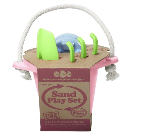 Green Toys Sand Play Set, Pink - //coolthings.us