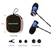 in Ear Earbuds Wried Earphones with Microphone and Volume Control,Wishion Metal Stereo Headset for iPhone Samsung Galaxy, Sony (Blue)