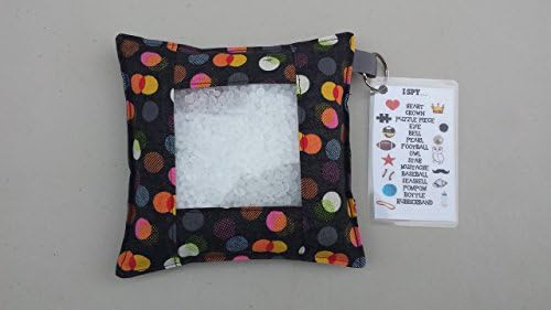 Sensory I Spy Bag - Colorful Polka Dots