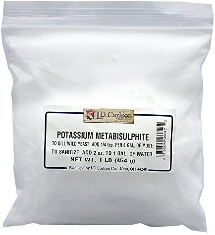 Potassium Metabisulfite - 1 lb.