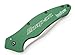 Kershaw Shallot Snap on 1840 Grn Ken Onion Green Speed Safe Knife Green Anodized Aluminum ~ Unused No Box May Have Light Scuffs