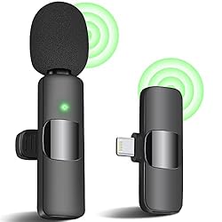 IIQ Wireless Lavalier Microphone for iPhone, Mini