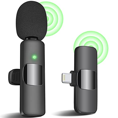 IIQ Wireless Lavalier Microphone for iPhone, Mini
