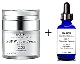 Harisu Cosmeceutical's EGF Cream EGF serum Set - Helps Get Rid of Acne Scars while Hydrating & Regenerating Skin