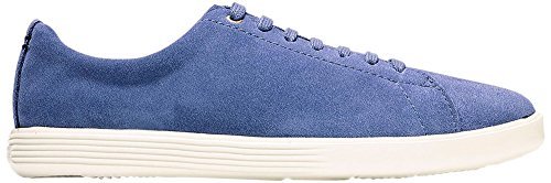 Cole Haan Women's Grand Crosscourt II Washed Indigo Suede/White 8 B US