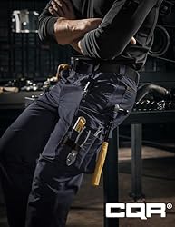 CQR Men's Quick Dry Work Pants, Water Resistant