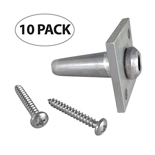 One Way Anchor Vises for 1213 Gauge Wire with Screws 10 Pack Wire