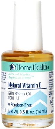 Home Health Natural Vitamin E, Skin Beauty Oil 9000 IU, 0.5 Ounce