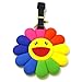 Coolrunner 2pcs Luggage Suitcase Tags Labels ID Tags Business Card Holder (Sun Flower)